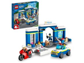 lego city honicka na policejni stanici