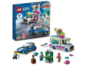 lego city policejni honicka se zmrzlinarskym vozem