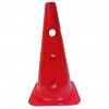 kuzel s otvory 38cm cerveny