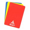 karty pro rozhodci select referee cards cervena zluta modra