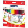 skolni pastelky premium 24 ks