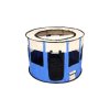 ohradka pro psy pet round modra 1