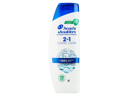 vyr 694head shoulders sampon 400 ml classic clean 2v1