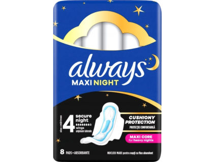 always vlozky 8 ks maxi night plus