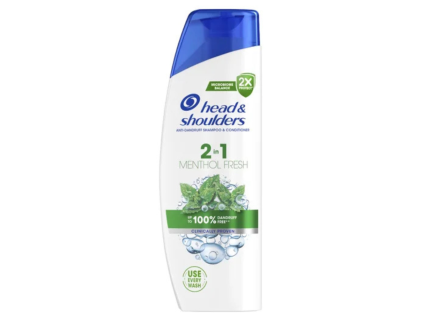vyr 1491head shoulders sampon 400 ml methol fresh 2v1