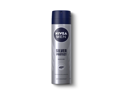 vyr 6122nivea men deodorant antiperspirant 150 ml silver protect