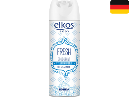 elkos body deospray 200 ml fresh