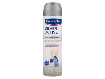 vyr 7187hansaplast silver active antiperspirant spray na nohy 150 ml