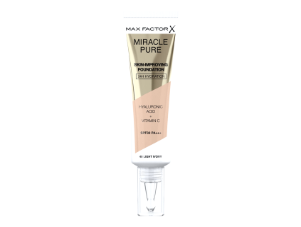vyr 7897max factor make up 30 ml miracle pure 40 light ivory spf 30 kopie