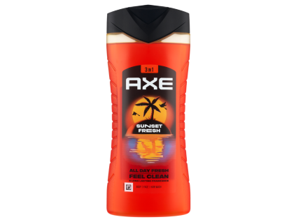 vyr 7914axe sprchovy gel 400ml sunset fresh 3v1