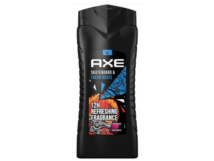vyr 8065axe sprchovy gel 400 ml skateboard roses
