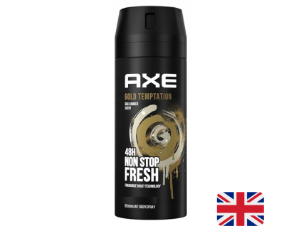 vyr 8451axe deodorant spray 150 ml gold temptation