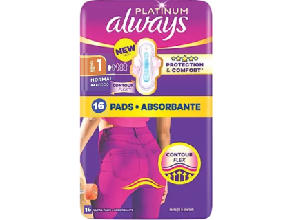 always vlozky 16 ks platinum normal plus