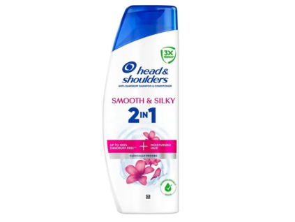 vyr 8577head shoulders sampon 400ml smooth silky 2v1