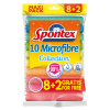 vyr 7116spontex hadriky z mikrovlakna 10 ks microfibre