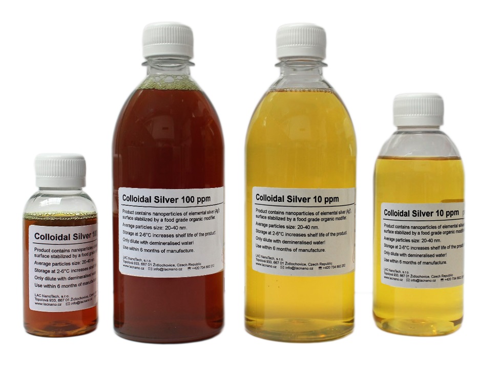 Colloidal silver - Products