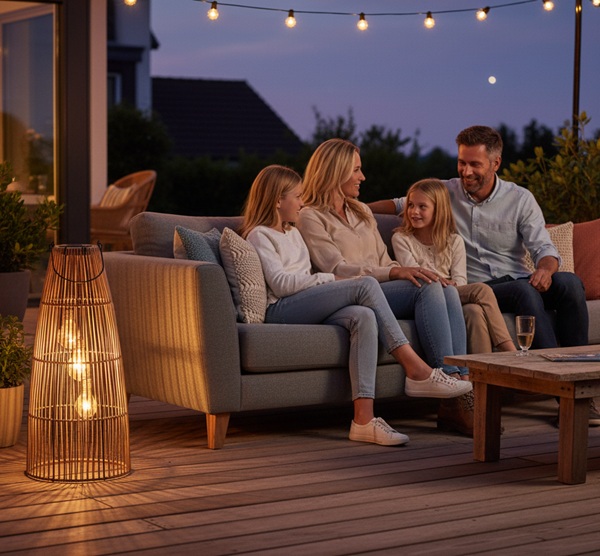 Luxusný solárny lampión