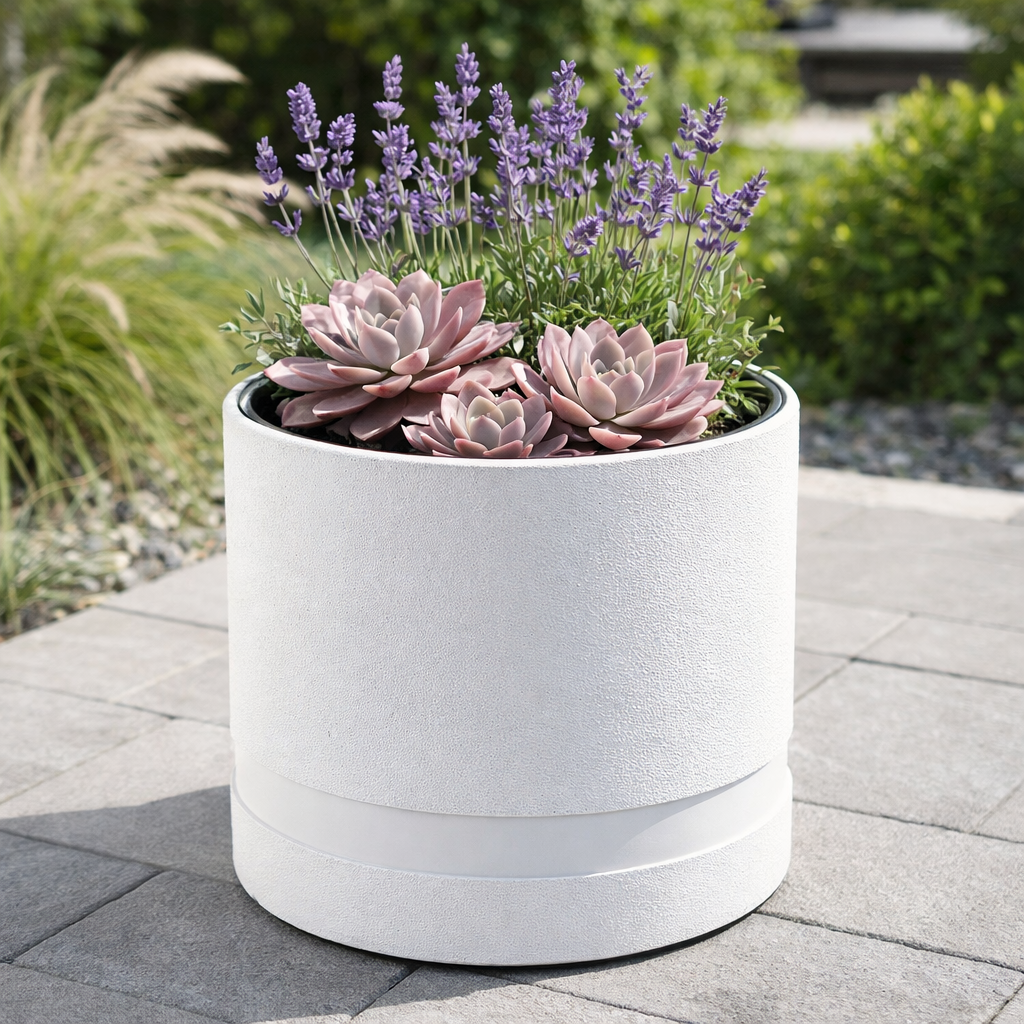 Dizajnové kvetináče na terasu KOMA