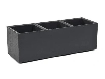 Truhlík KARO 900x300x300 antracit beton