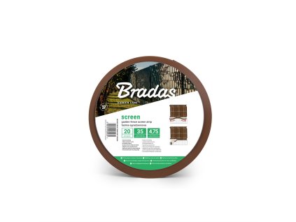 Tieniaca plotová páska 4,75cm x 35m hnedá