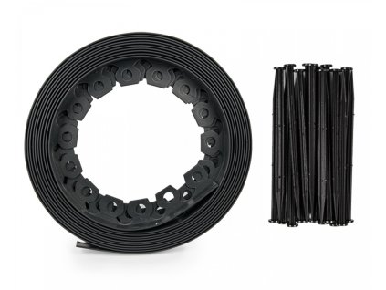 Flexibilný záhradný obrubník na oddelenie trávnika a záhonov