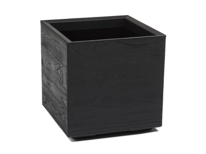 Kvetináč Karo 400x400x400 doska ECO čierny
