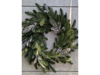 Veniec WINTER Jedľa  100 % PE 55-60cm