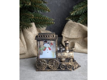 Lampion LED Vláčik 14x10x5cm