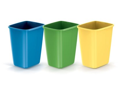 Odpadkový kôš COMPACTA Q SORT NSD12S3 set, objem 3 x 12l