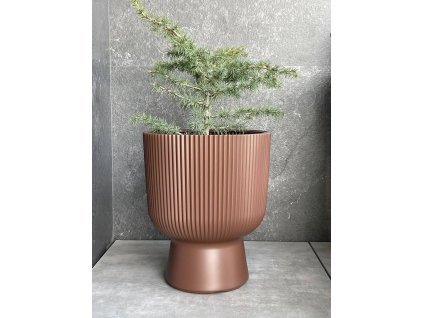 Kvetináč s vkladom MILLY DBMIG300 hnedý 29,8cm