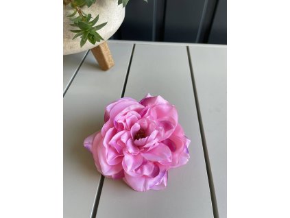 Umelá hlávka Pivónia 13cm 540P-04 ružová