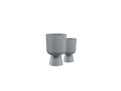 Kvetináč KELI MIKA 30 platina 29cm