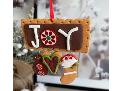 Závesná vianočná dekorácia JOY 192963