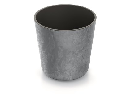 Kvetináč URBI ROUND EFFECT DURO300E 30cm marengo