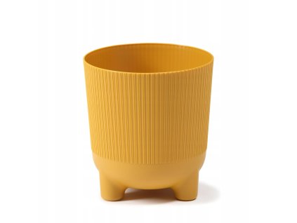 Obal na kvetináč ARIA Jumper 16cm horčica