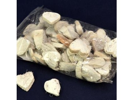 Srdiečka z kôry 3872 sada 40 kusov