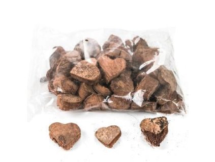 Srdiečka z kôry 3871 sada 35 kusov