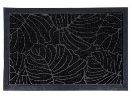 Rohožka CR066 LISTY 40x60cm čierna