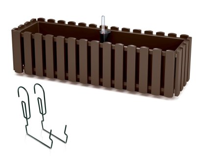 Závesný hrantík DDEF600W samozavlažovací hnedý 58cm
