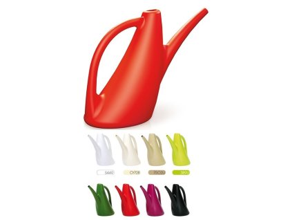 Plastová polievačka IKE015, objem 1,5L, krém