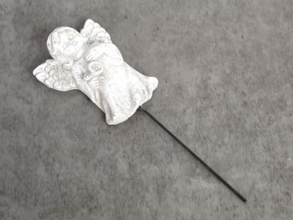Betonový zapich Anjelik 23240 7x8,5cm šedý