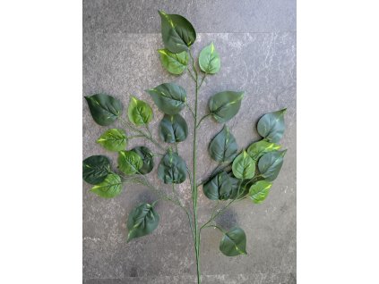 Veľký silikónový list 5-ramenný 65x65cm svetlé a tmavé listy