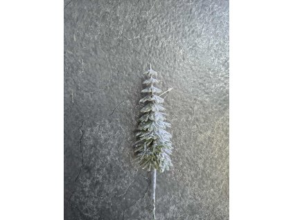 mini vianočný stromček zasnežený