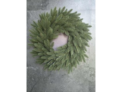 Luxusný veniec Jedľa PREMIUM REAL 100% PE 3D 50cm hustý