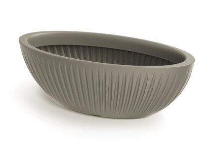 kvetinac latia oval 58 cm farba mocca