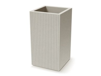 kvetinac coro square high 40 cm pieskova