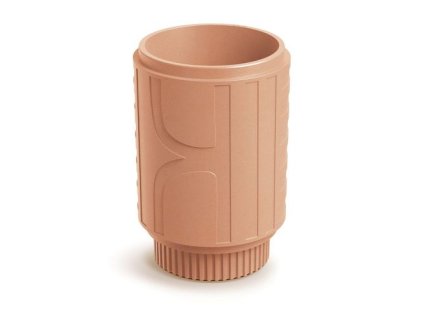 kvetinac folka round midl 40 cm terakota