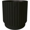 Obal na kvetináč MIKA CYLI PETIT 22 čierny
