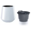 Kvetináč HEOS DPHET440 43,9cm biely