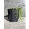 Obal na kvetináč MIKA CYLI PETIT 14 čierny